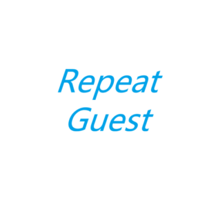 Nightly Rate (including taxes) *repeat guest